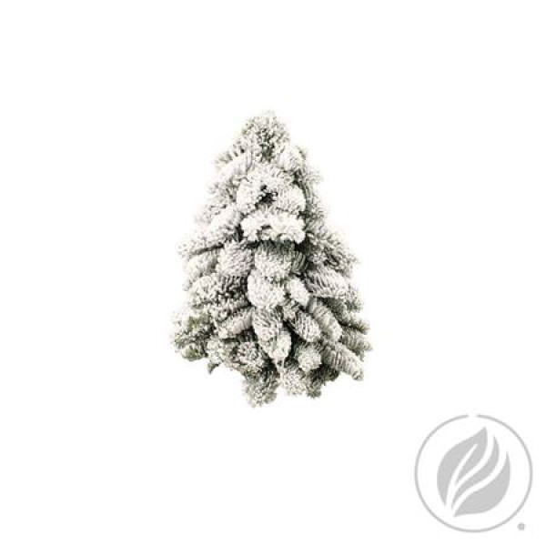 Nobilis Boom Rond Sneeuw 30cm  