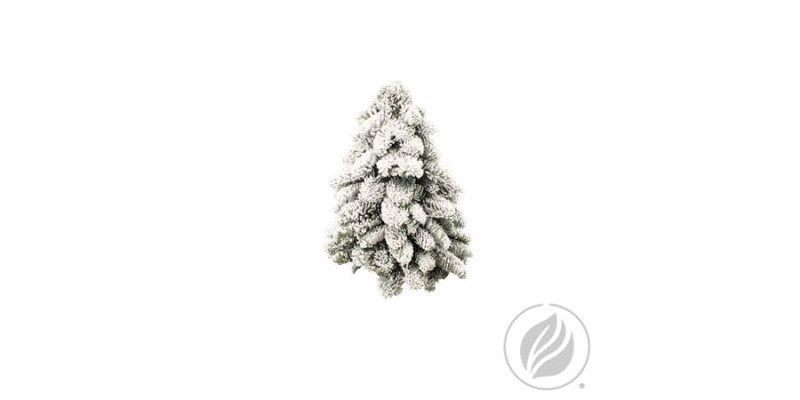 Nobilis Boom Rond Sneeuw 30cm  